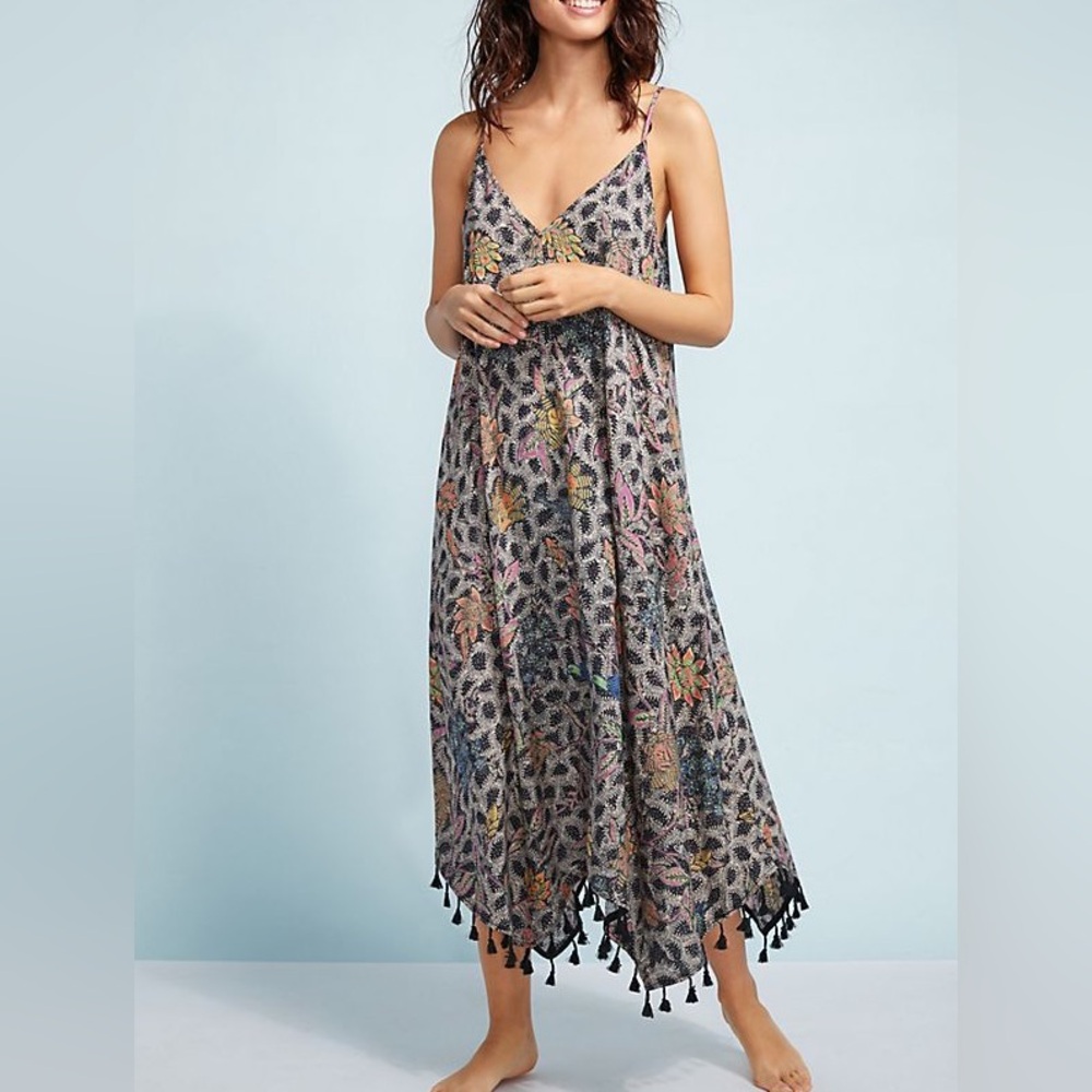 Anthropologie Allihop High Tide Coverup Dress • Large